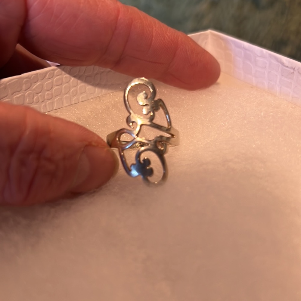 925 Silver Celtic knot ring